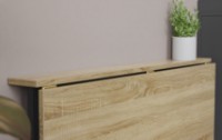 Письменный стол Ferrum-Decor Maurice 75x100x60 Oak Sonoma/Black (MORI004) фото №2 — интернет-магазин Desire.md