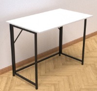 Письменный стол Ferrum-Decor Maurice 75x100x60 White/Black (MORI001) фото №5 — интернет-магазин Desire.md