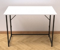 Письменный стол Ferrum-Decor Maurice 75x100x60 White/Black (MORI001) фото №8 — интернет-магазин Desire.md