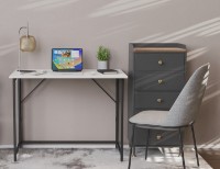 Письменный стол Ferrum-Decor Maurice 75x100x60 White/Black (MORI001) фото №1 — интернет-магазин Desire.md