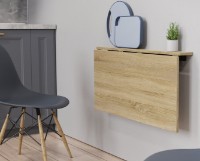 Обеденный стол Ferrum-Decor Nika 42x90x50 Oak Sonoma/Black (NIKA004) фото №6 — интернет-магазин Desire.md