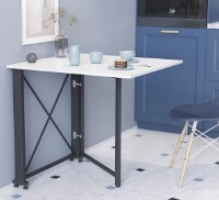 Обеденный стол Ferrum-Decor Orion 1 75x81x73 White/Black (ORI101) фото №1 — интернет-магазин Desire.md