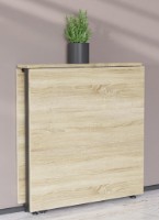 Masă pentru bucătărie Ferrum-Decor Orion 2 75x152x73 Oak Sonoma/Black (ORI204) imaginea #3 — magazin online Desire.md