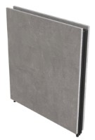 Masă pentru bucătărie Ferrum-Decor Panama 75x148x68 Beton/Black (PANAM100) imaginea #3 — magazin online Desire.md