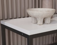 Обувница Ferrum-Decor Slime 4 82x63x26 White/Black (SLA401) фото №3 — интернет-магазин Desire.md