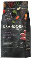 Hrană uscată pentru câini Grandorf Fresh Adult Mini Duck & Sweet Potato 1kg
