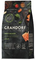 Hrană uscată pentru pisici Grandorf Fresh Adult Salmon & Sweet Potato 400g