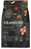 Hrană uscată pentru pisici Grandorf Fresh Adult Turkey & Sweet Potato 400g