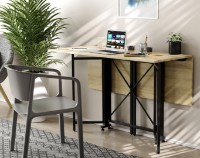 Masă pentru bucătărie Ferrum-Decor Spider 75x115x88 Oak Sonoma/Black (SPAR004) imaginea #1 — magazin online Desire.md