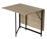 Обеденный стол Ferrum-Decor Woody 75x130x90 Oak Sonoma/Black (VOODY3003) фото №3 — интернет-магазин Desire.md