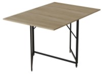 Обеденный стол Ferrum-Decor Woody 75x130x90 Oak Sonoma/Black (VOODY3003) фото №5 — интернет-магазин Desire.md