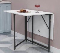 Обеденный стол Ferrum-Decor Woody 75x130x90 White/Black (VOODY3006) фото №8 — интернет-магазин Desire.md