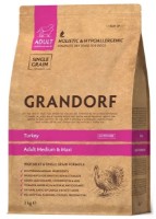 Hrană uscată pentru câini Grandorf Adult Medium & Maxi Turkey 3kg