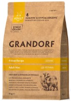Hrană uscată pentru câini Grandorf Adult Mini 4 Meat 8kg