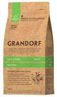 Hrană uscată pentru câini Grandorf Adult Mini Lamb & Turkey 1kg