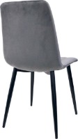 Scaun Deco DC-90P N20 Grey/Black Legs imaginea #3 — magazin online Desire.md