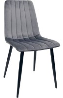 Scaun Deco DC-90P N20 Grey/Black Legs