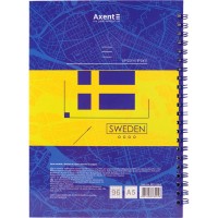 Blocnotes Axent A5/96p (8032-08-A) imaginea #2 — magazin online Desire.md