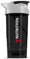 Shaker pentru nutriție sportivă 7Nutrition Premium 700ml Black imaginea #1 — magazin online Desire.md