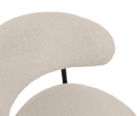 Scaun Deco Roses Now or Never 05 Cream/Black Legs imaginea #6 — magazin online Desire.md