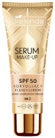 Fluid de ten pentru față Bielenda Make-Up Fluid+Serum SPF50 30ml N3