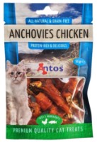 Лакомства для кошек Antos Anchovies & Chicken 50g (A20568)