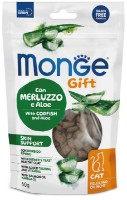 Snackuri pentru pisici Monge Skin Support Adult Codfish/Aloe 60g