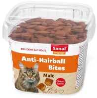 Snackuri pentru pisici Sanal Anti-Hairball Bites 75g
