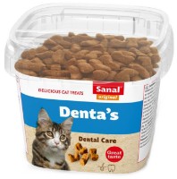 Snackuri pentru pisici Sanal Denta's 75g