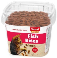 Snackuri pentru pisici Sanal Fish Bites 75g