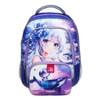 Rucsac școlar Erich Krause ErgoLine Kawaii Whale 20L (59876) imaginea #2 — magazin online Desire.md