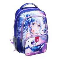 Rucsac școlar Erich Krause ErgoLine Kawaii Whale 20L (59876)