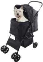 Cărucior pentru animale Flamingo Black (519574) imaginea #2 — magazin online Desire.md
