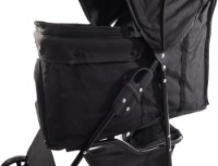 Cărucior pentru animale Flamingo Black (519574) imaginea #3 — magazin online Desire.md