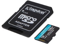 Карта памяти Kingston microSD 128Gb Class10 A2 UHS-I U3 (V30) + SD Adapter (SDCG4/128GB) фото №2 — интернет-магазин Desire.md