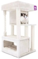 Когтеточка для кошек Petrebels Cat Tree Lodge 107 Cream (431418) фото №1 — интернет-магазин Desire.md
