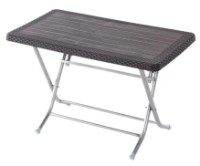 Садовый стол Magnusplus Rattan 70x120 2k Brown