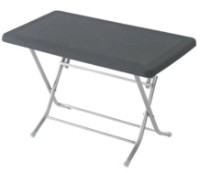 Садовый стол Magnusplus Rattan 70x120 2k Grey