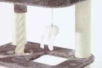 Когтеточка для кошек Petrebels Cat Tree Villa 100 Cappuccino (431453) фото №2 — интернет-магазин Desire.md