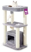 Когтеточка для кошек Petrebels Cat Tree Villa 100 Grey (431452)