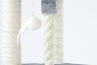 Когтеточка для кошек Petrebels Cat Tree Villa 100 Grey (431452) фото №4 — интернет-магазин Desire.md