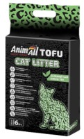 Наполнитель для кошек AnimAll Tofu Green Tea 6L