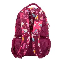 Rucsac școlar Milan Roller Pink 25L (624604RL) imaginea #4 — magazin online Desire.md