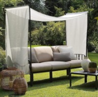 Parasolar Nardi Ombra 2 Antracite Velo White (40407.02.203) imaginea #2 — magazin online Desire.md