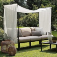 Parasolar Nardi Ombra 3 Antracite Velo White (40408.02.203) imaginea #3 — magazin online Desire.md