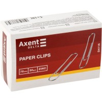 Скрепки для бумаги Delta 50pcs (D4116) фото №2 — интернет-магазин Desire.md