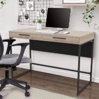 Masa de birou AMF Campari Cr1200 120x50 Oak Sonoma/Black imaginea #5 — magazin online Desire.md