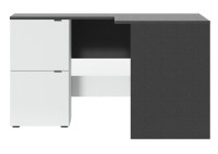 Письменный стол Fabrik Home Mateo Black Ash/White Ash фото №2 — интернет-магазин Desire.md