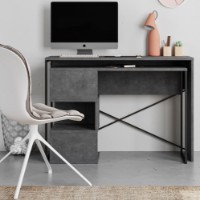 Masa de birou Showdeko Badau Multi Purpose Desk Retro Grey imaginea #2 — magazin online Desire.md