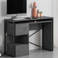 Masa de birou Showdeko Badau Multi Purpose Desk Retro Grey imaginea #3 — magazin online Desire.md